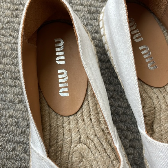 Brand new Miu Miu crystal espadrilles size 35 - Picture 2 of 6